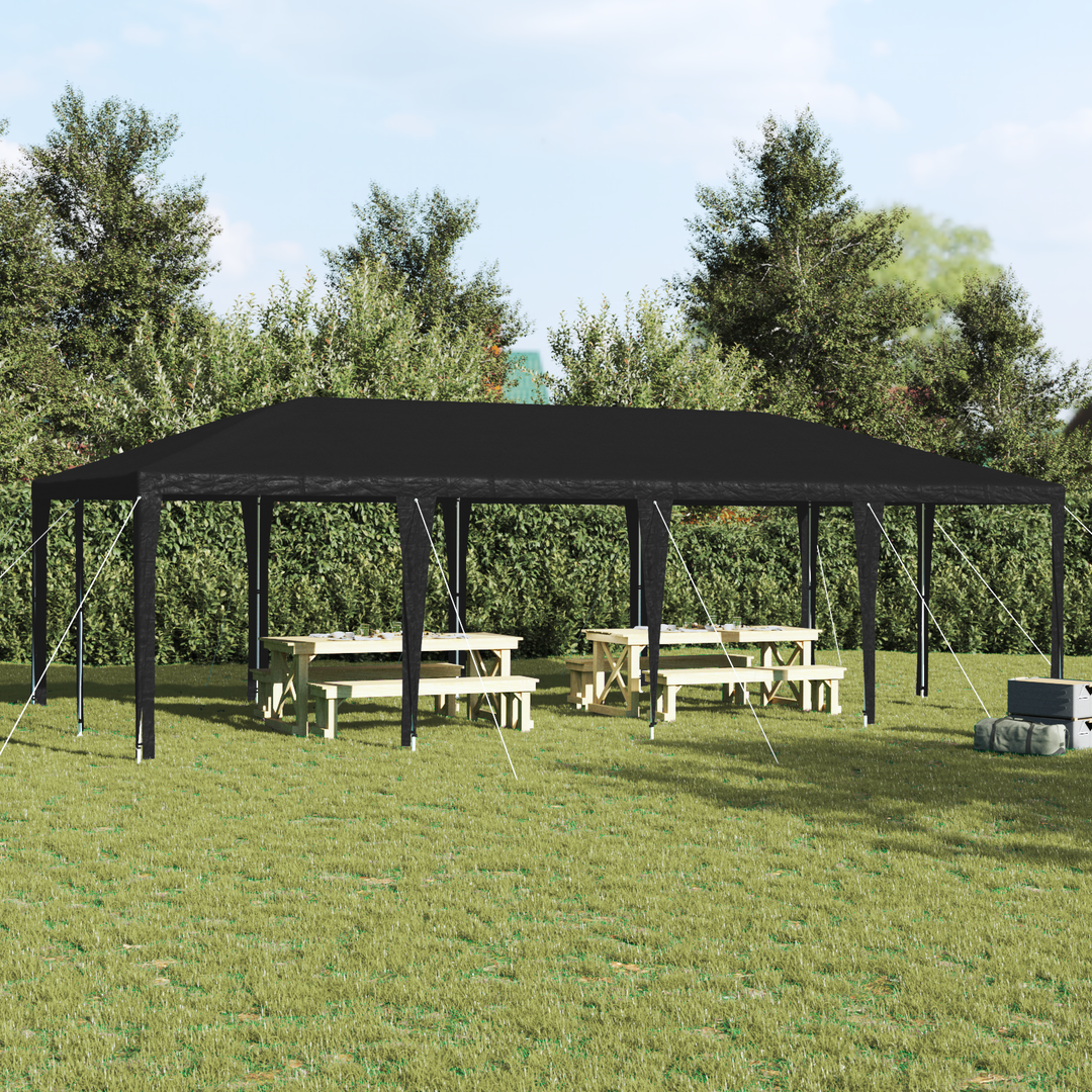 Party Tent Antracit 800 x 400 x 266 cm Polyethylen og stål