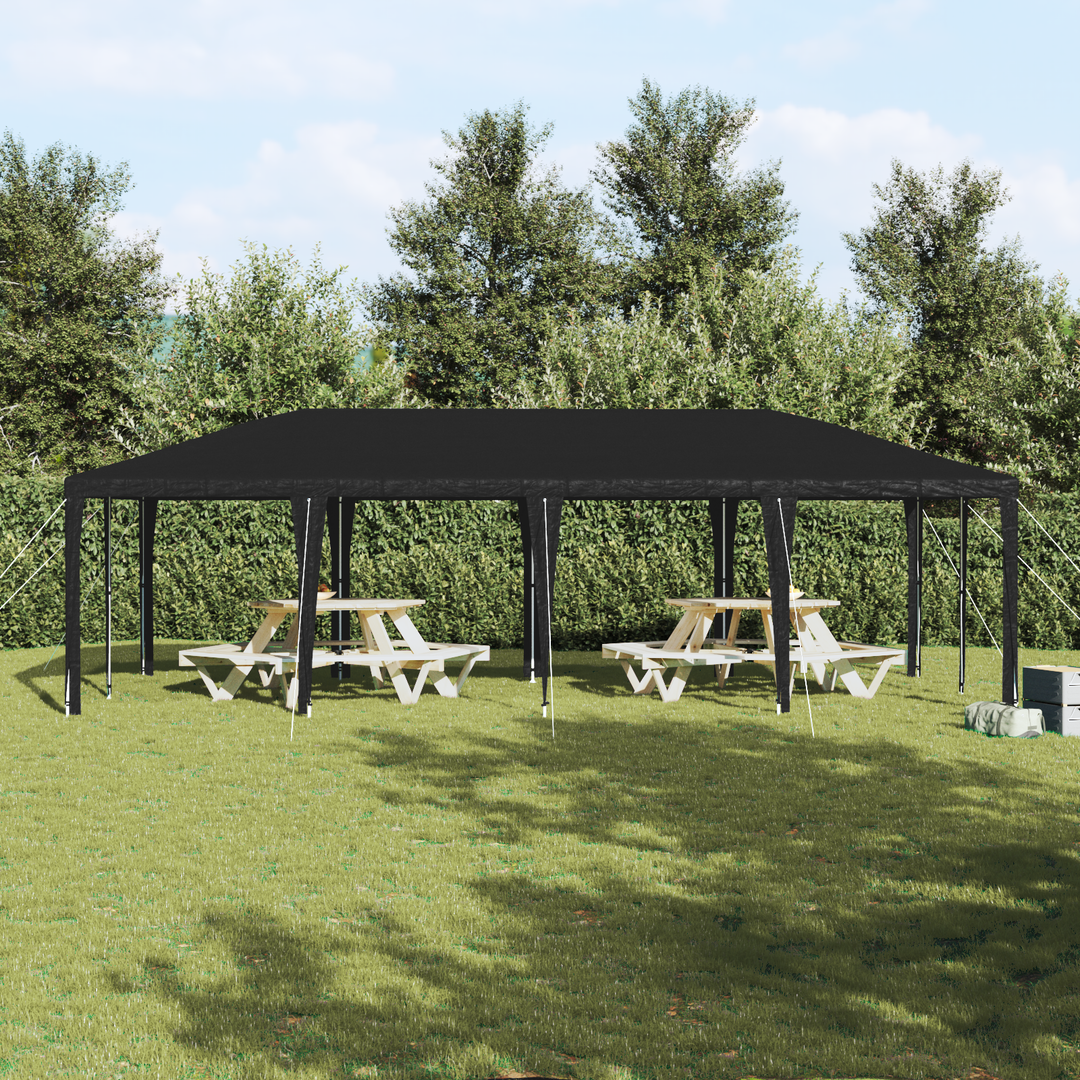 Party Tent Antracit 800 x 400 x 266 cm Polyethylen og stål