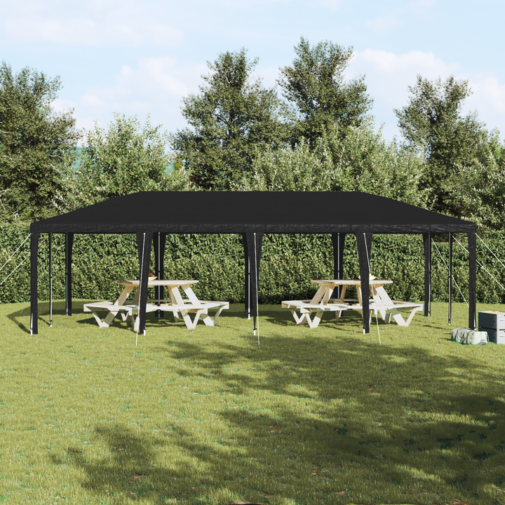 Party Tent Antracit 800 x 400 x 266 cm Polyethylen og stål