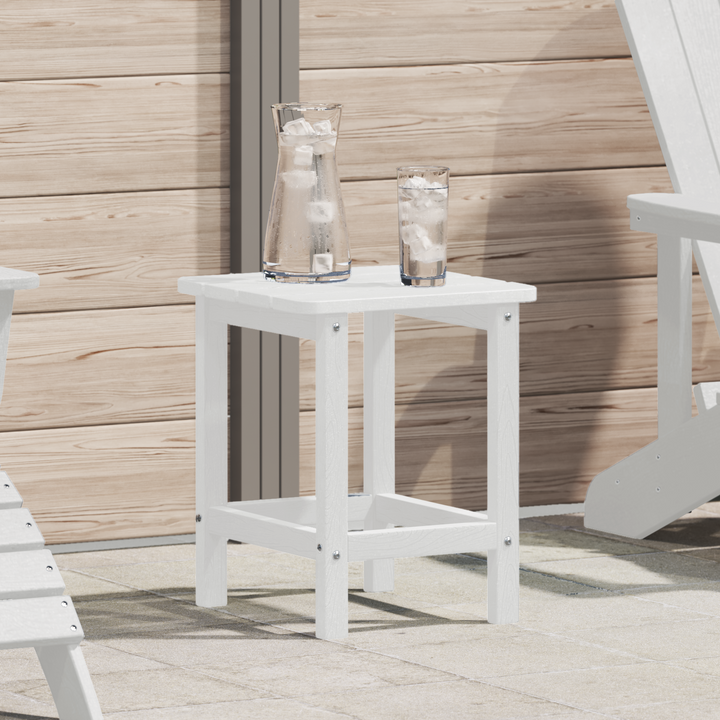 Sidebord Hvid 38 x 38 x 46 cm Polyethylen