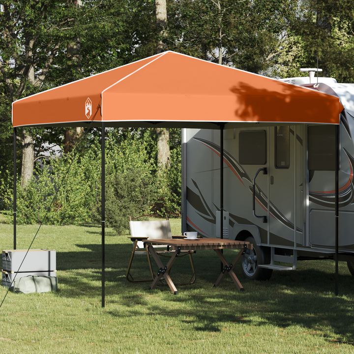 Canopy Tent Orange 243 x 243 x 251 cm Stof