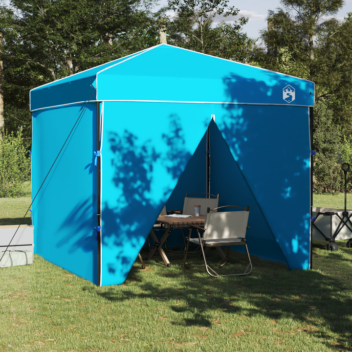 Canopy Tent Blå 243 x 243 x 251 cm Stof
