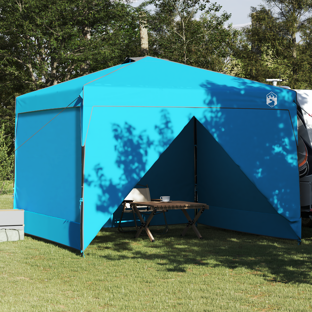 Canopy Tent Blå 290 x 290 x 251 cm Stof