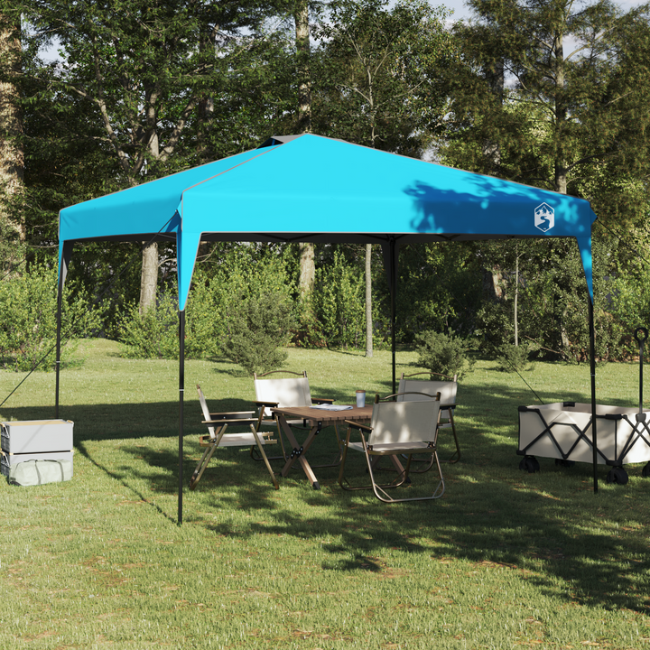 Canopy Tent Blå 290 x 290 x 251 cm Stof
