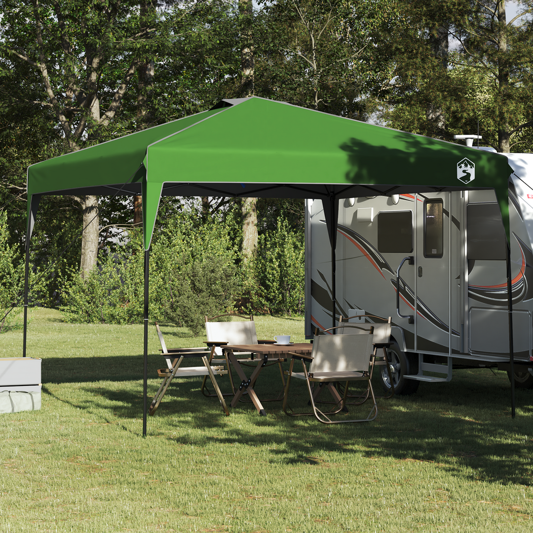 Canopy Tent Grøn 290 x 290 x 251 cm Stof