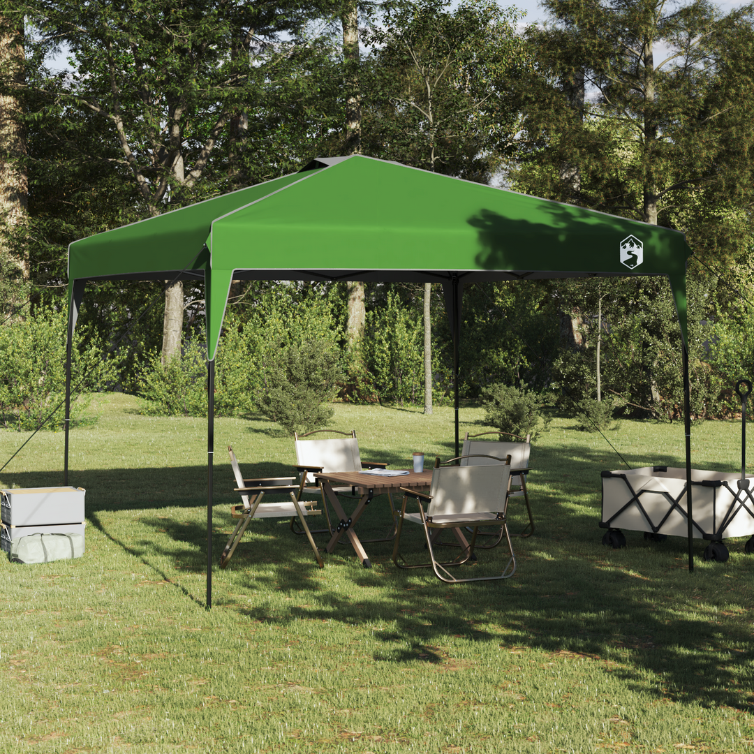 Canopy Tent Grøn 290 x 290 x 251 cm Stof