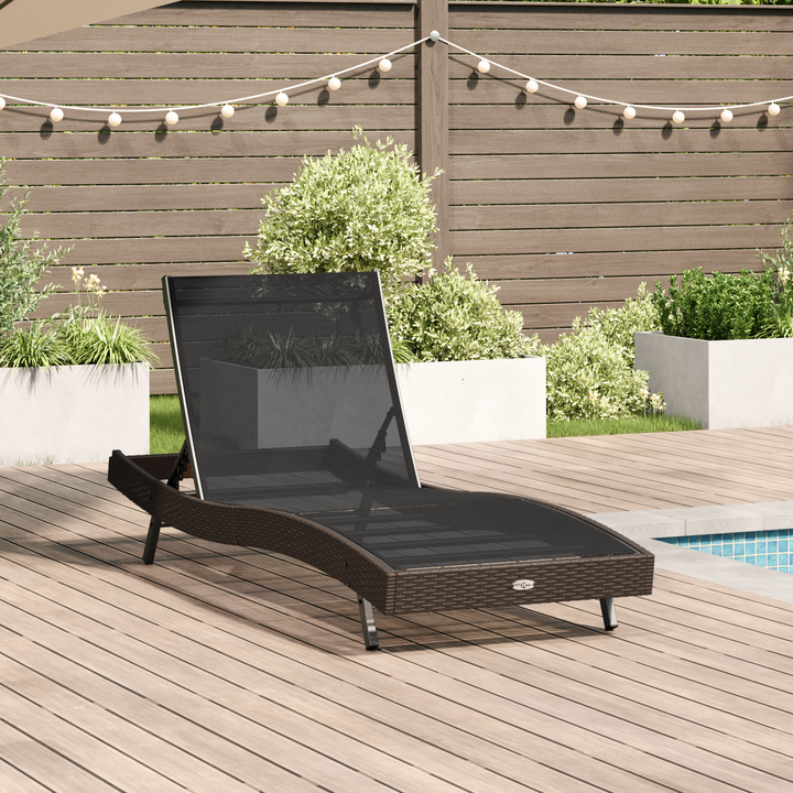 Solstol 197 x 70 x 82 cm polyrattan