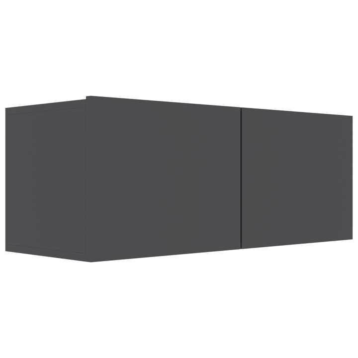 | TV-skab | Grå 80 x 30 x 30 cm Konstrueret træ