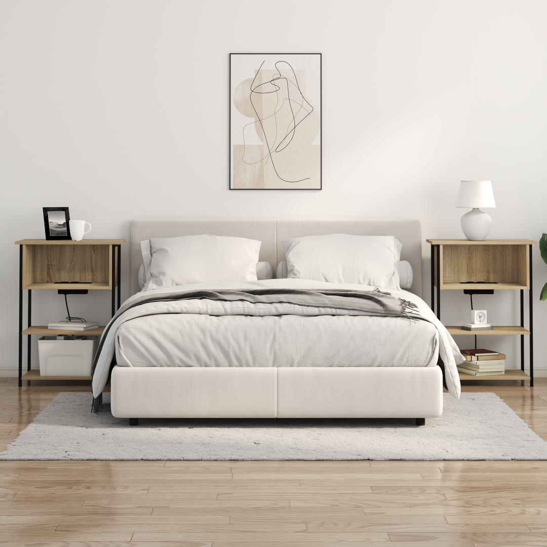 Natskab Sonoma eg 55 x 31 x 76 cm Konstrueret træ