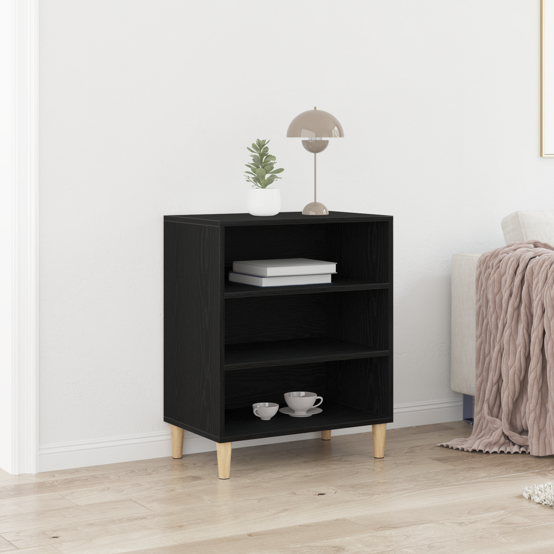 Sideboard Sort eg 57 x 35 x 70 cm Konstrueret træ