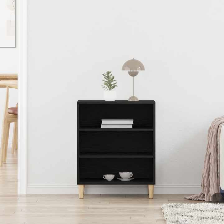 Sideboard Sort eg 57 x 35 x 70 cm Konstrueret træ