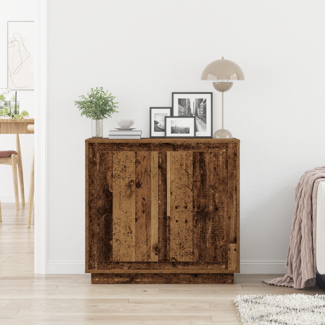 Sideboard Gammelt træ 80 x 40 x 75 cm Konstrueret træ