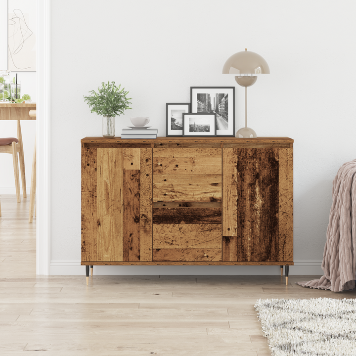 Sideboard Gammelt træ 101,5 x 35 x 70 cm Konstrueret træ
