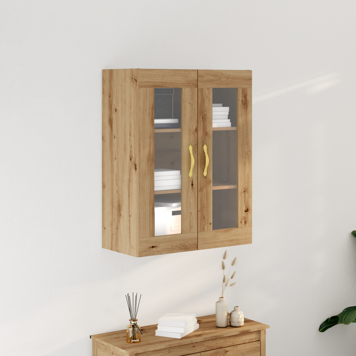 Vægskab Artisan Egetræ 69,5 x 34 x 90 cm Konstrueret træ