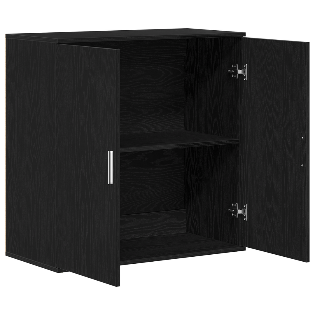 Sideboard Sort eg 79 x 38 x 80 cm Konstrueret træ