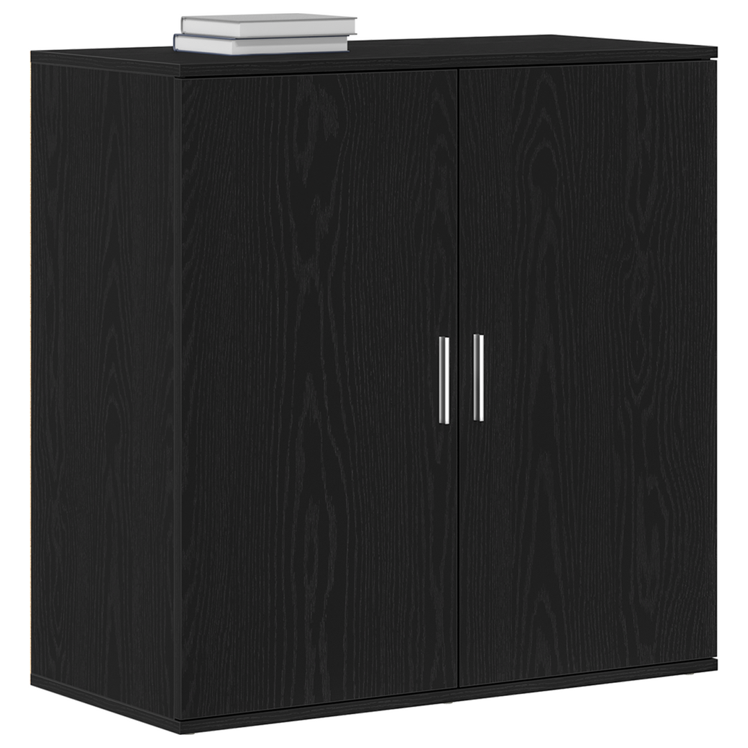 Sideboard Sort eg 79 x 38 x 80 cm Konstrueret træ