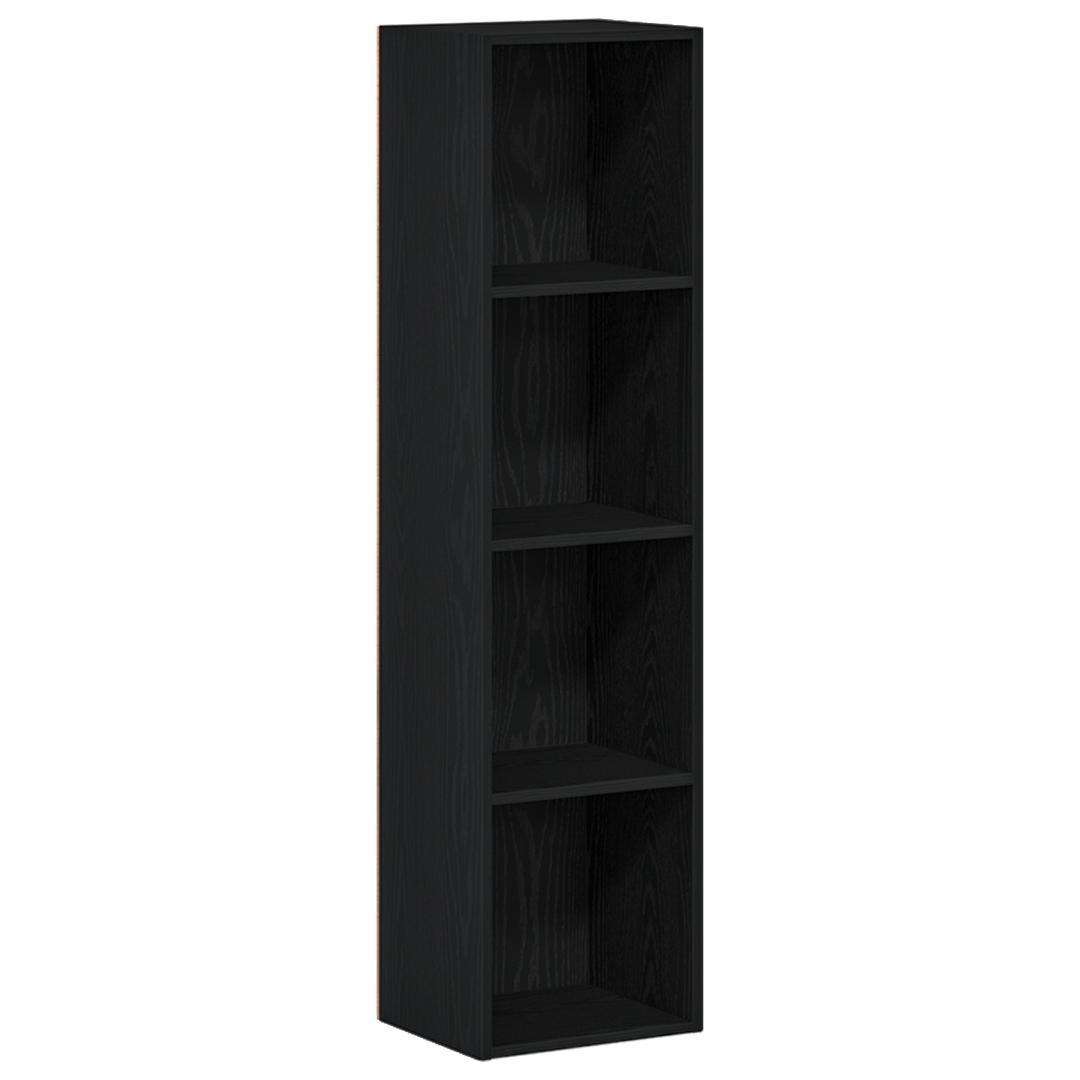 | Bogskab | Sort eg 36 x 30 x 143 cm Konstrueret træ