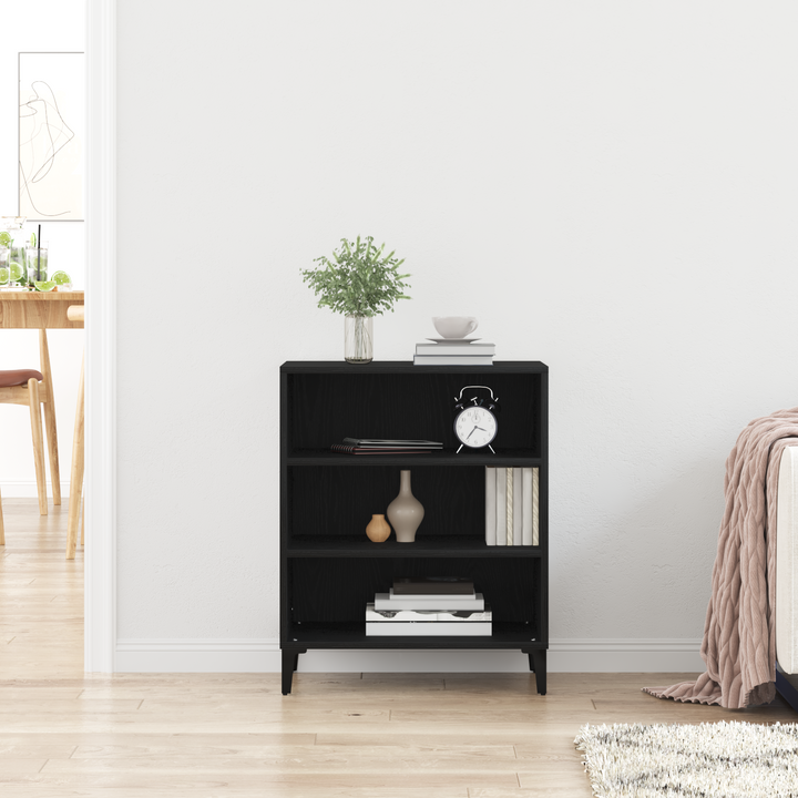 Sideboard Sort eg 57 x 35 x 70 cm Konstrueret træ