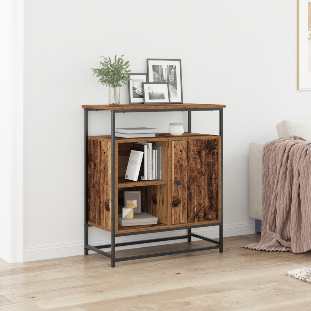 Sideboard Gammelt træ 69 x 35 x 80 cm Konstrueret træ