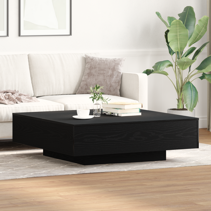 Sofabord Sort eg 100 x 100 x 31 cm
