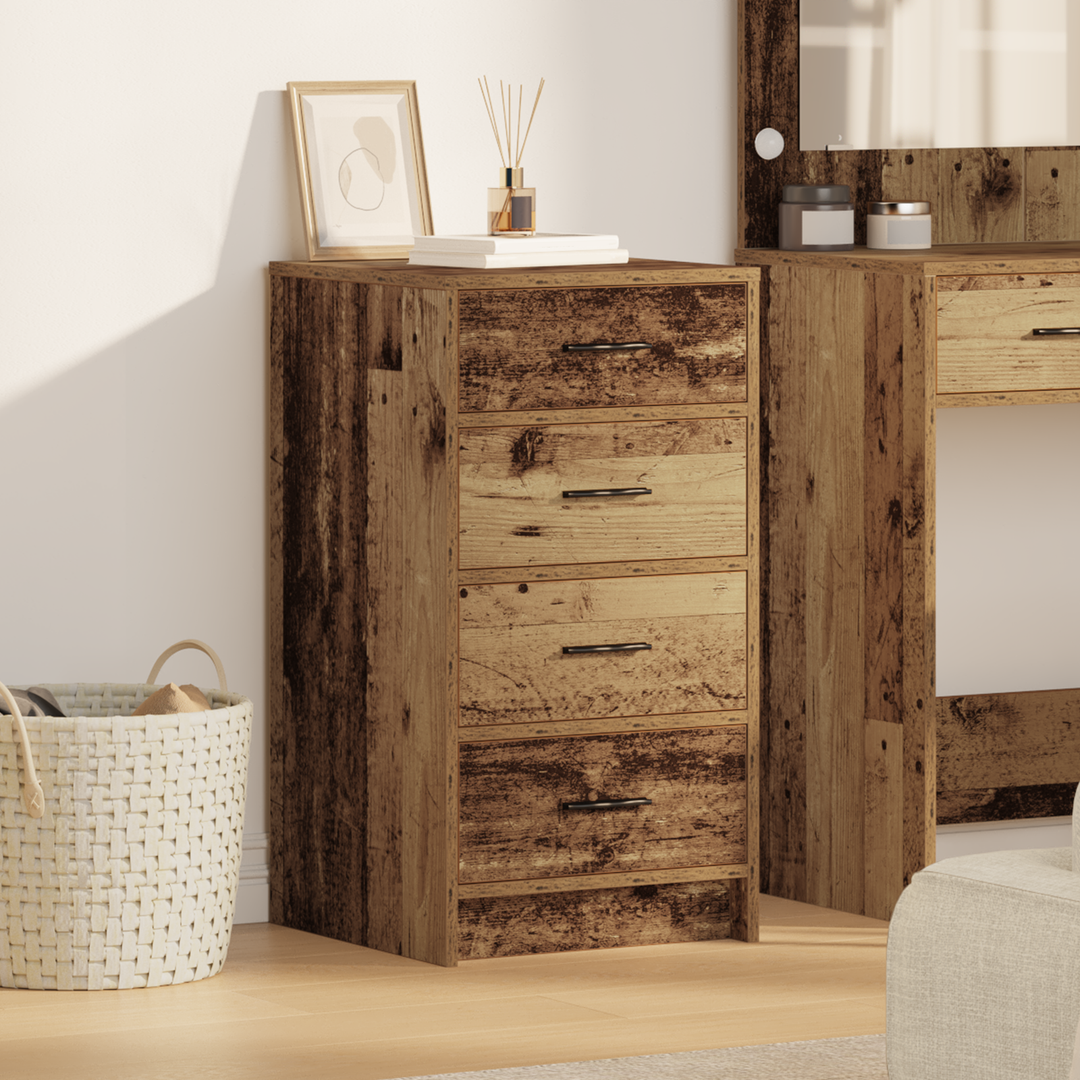 Sideboard Gammelt træ 40 x 41 x 75 cm Konstrueret træ