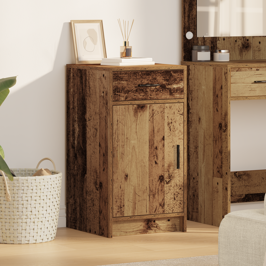 Sideboard Gammelt træ 40 x 40.5 x 75 cm Konstrueret træ
