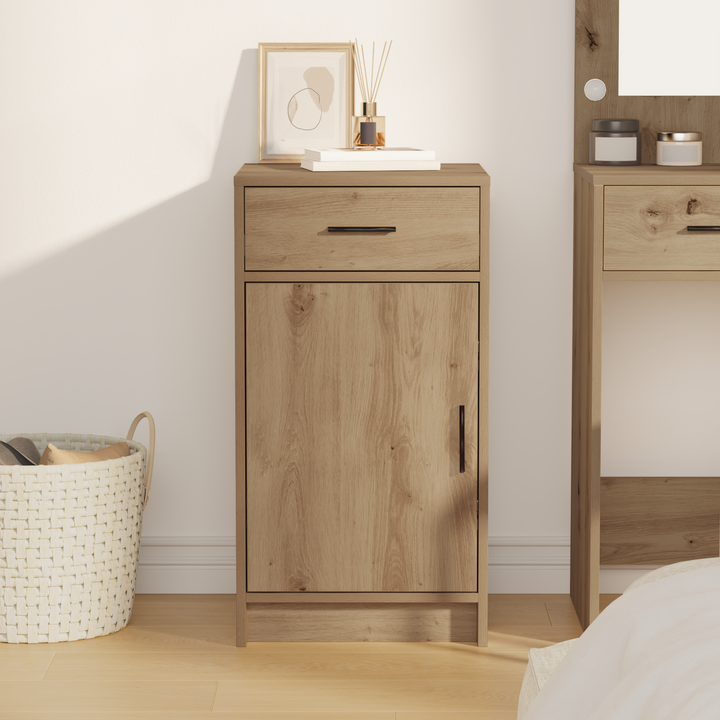 Sideboard Artisan Egetræ 40 x 40.5 x 75 cm Konstrueret træ