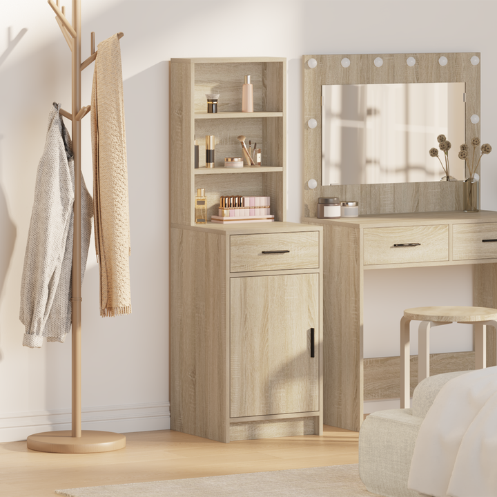 Highboard Sonoma eg 40 x 40,5 x 135 cm Konstrueret træ