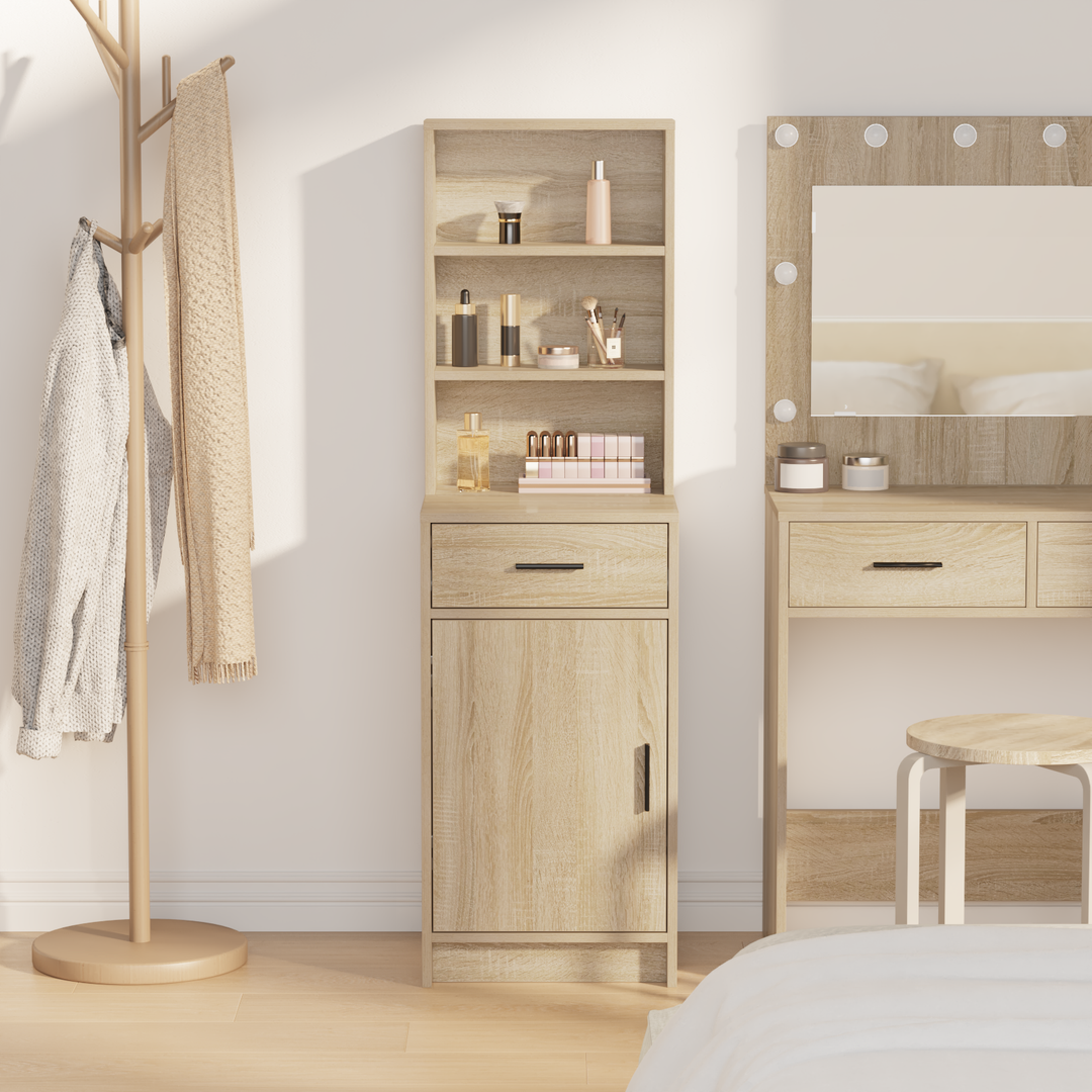 Highboard Sonoma eg 40 x 40,5 x 135 cm Konstrueret træ