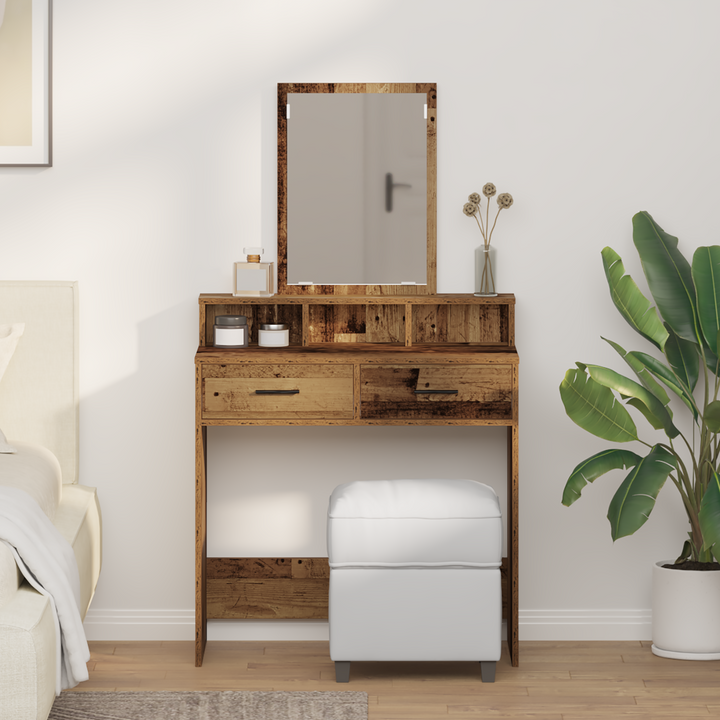 Klædeskab Gammelt træ 79 x 41 x 140 cm Konstrueret træ