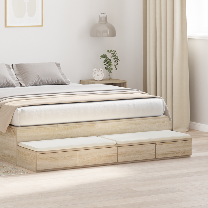 Sengeskuffer Sonoma eg 160 x 36,5 x 16,5 cm Konstrueret træ