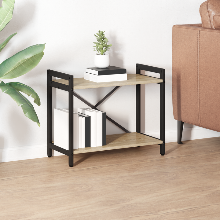 Bogreol Sonoma eg 60 x 30 x 50 cm Konstrueret træ