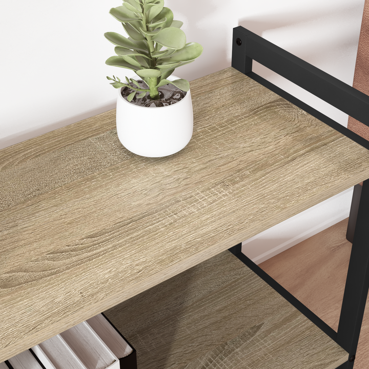 Bogreol Sonoma eg 60 x 30 x 50 cm Konstrueret træ