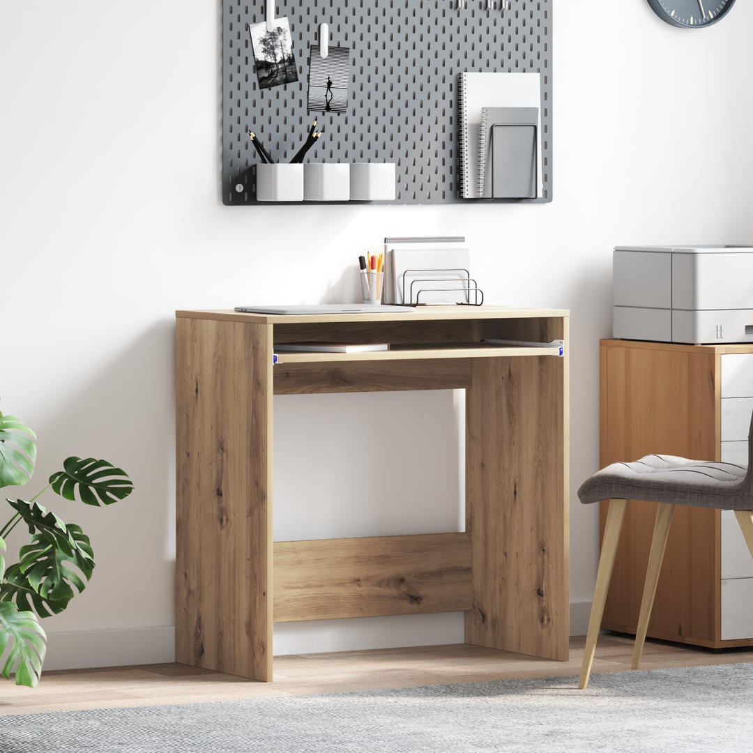 Bord Artisan Egetræ 77,5 x 43 x 79 cm Konstrueret træ