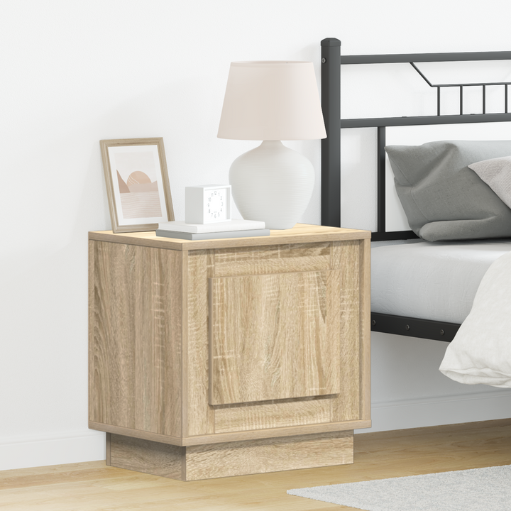 Natskab 2 pcs Sonoma eg 44 x 34,5 x 45 cm Konstrueret træ