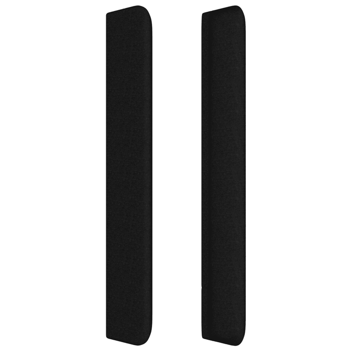 kontinentalseng med madras 90x190 cm stof sort