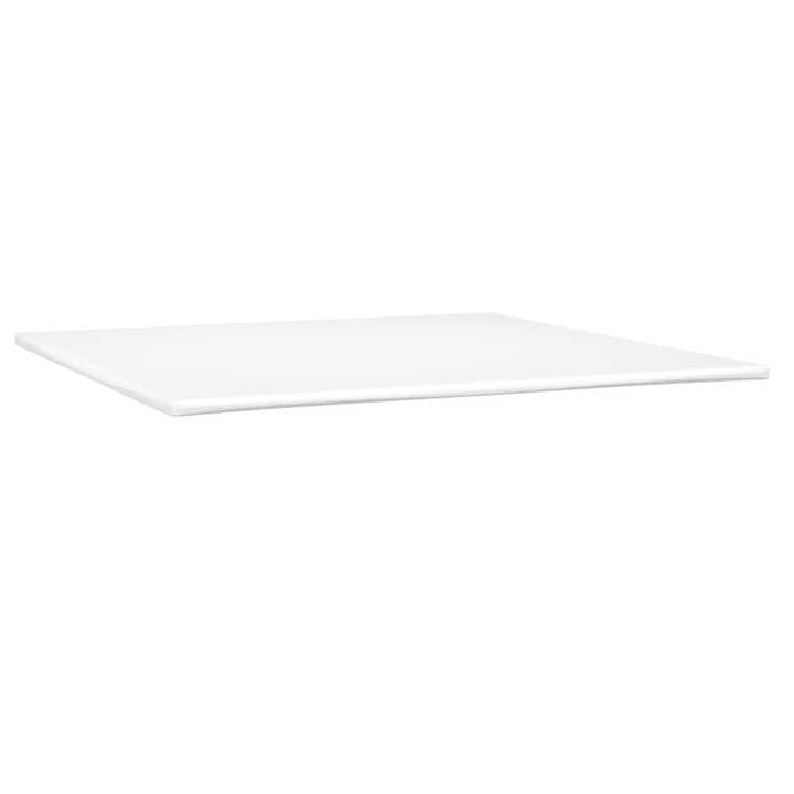 kontinentalseng med LED-lys 200x200 cm stof sort