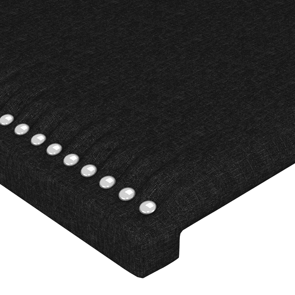 kontinentalseng med madras 90x190 cm stof sort